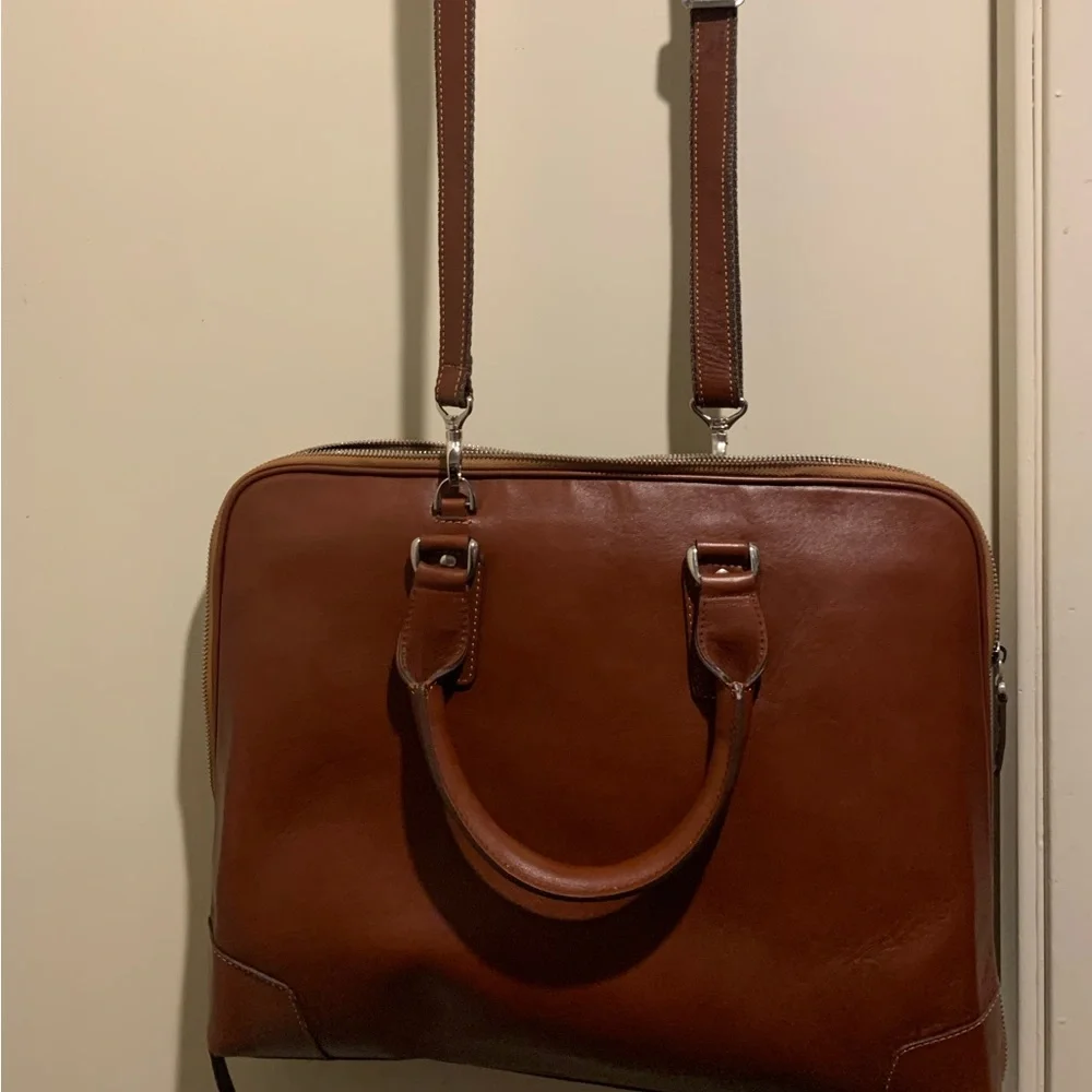 NEW Genuine leather bag - Picture 1 of 7
